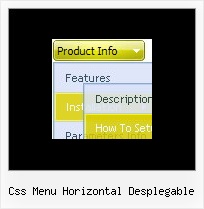 Css Menu Horizontal Desplegable Visual Style Maker Download