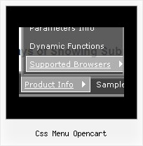 Css Menu Opencart Expanding Navigation Menue