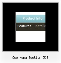 Css Menu Section 508 Tab Interface Examples