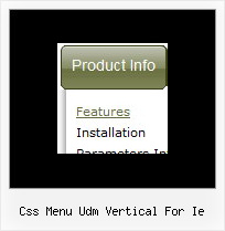 Css Menu Udm Vertical For Ie Dynamic Html Menu