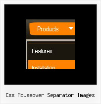 Css Mouseover Separator Images How To Create Dropdown Menus