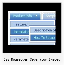 Css Mouseover Separator Images Cool Dhtml Examples