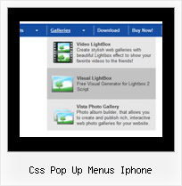 Css Pop Up Menus Iphone Float Dhtml Javascript Menu