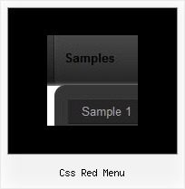 Css Red Menu Cross Navigation Bar Tutorial