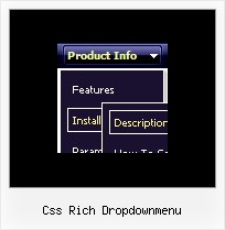 Css Rich Dropdownmenu Javascript Cascading