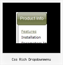 Css Rich Dropdownmenu Javascript Scrolling