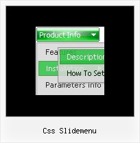 Css Slidemenu Relative Position
