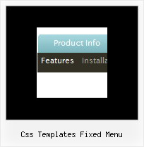 Css Templates Fixed Menu 3d Drop Down Menu Javascript