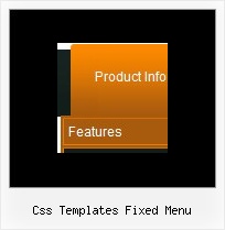 Css Templates Fixed Menu Floating Drop Down Menus Javascript