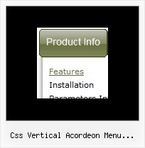 Css Vertical Acordeon Menu Template Java Menu Makers