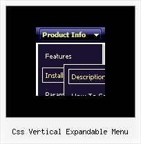 Css Vertical Expandable Menu Menu Side Navigation