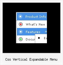 Css Vertical Expandable Menu Cool Rollover Menu