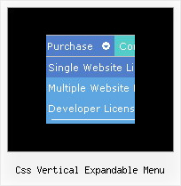 Css Vertical Expandable Menu Jscript Examples