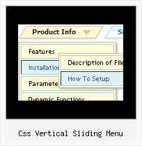Css Vertical Sliding Menu Drop Down Menu Xp