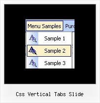 Css Vertical Tabs Slide Html Menu Script