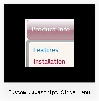 Custom Javascript Slide Menu Menu Dhtml En Images