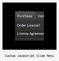 Custom Javascript Slide Menu How To Create A Horizontal Menu