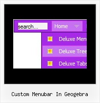 Custom Menubar In Geogebra Sample Dropdown Menu Script