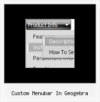 Custom Menubar In Geogebra Download Menu Bar Icons