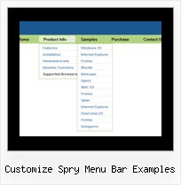 Customize Spry Menu Bar Examples Menu Unix Script