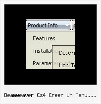 Deamweaver Cs4 Creer Un Menu Deroulant Navbar Download Source Code