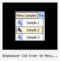 Deamweaver Cs4 Creer Un Menu Deroulant Dropdown On Rollover