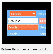 Deluxe Menu Joomla Javascript Error Office Style Menus Html