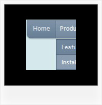 Deluxe Menu Rapidshare Dark Blue Rounded Javascript Menu Software