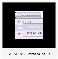 Deluxe Menu Verticales Js Drop Down Menus Javascript Tutorial