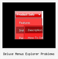 Deluxe Menus Explorer Problems Popup Menu Html Javascript