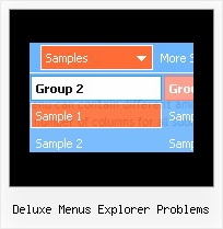 Deluxe Menus Explorer Problems Menu Dynamic Html
