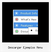Descargar Ejemplos Menu Mouse Over Javascript Examples