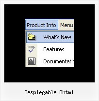 Desplegable Dhtml Dhtml Vertical Cascading Menu