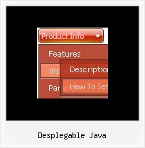 Desplegable Java Scroll Menu Code