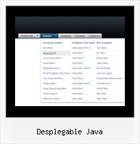 Desplegable Java Menu Tendina Frame