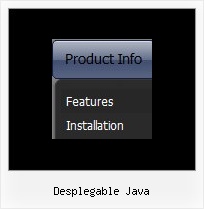 Desplegable Java Collapsible Java Menus
