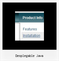 Desplegable Java Shell Scripts With Menu