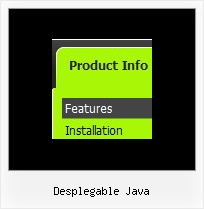 Desplegable Java Menubar Javascript
