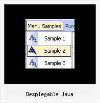 Desplegable Java Html Codes For Drop Down Menu