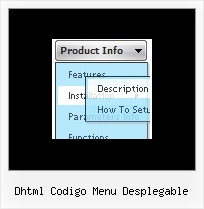 Dhtml Codigo Menu Desplegable Javascript Drag And Drop Menu