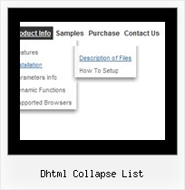 Dhtml Collapse List Java Drop Down Code