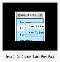 Dhtml Collapse Tabs For Faq Javascript Absolute Position