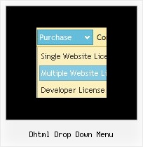 Dhtml Drop Down Menu Menu Dhtml Javascript