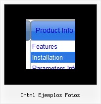 Dhtml Ejemplos Fotos Rollover Dropdown Menu Site Net