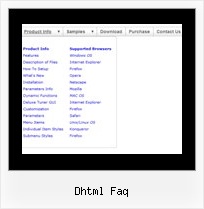 Dhtml Faq Javascript Drop Menu Slide
