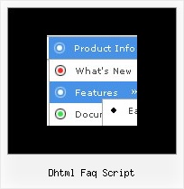 Dhtml Faq Script Menu Bars Website