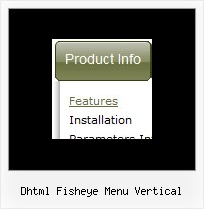 Dhtml Fisheye Menu Vertical Net Dropdown Menu