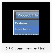 Dhtml Jquery Menu Vertical The Pop Up Menu