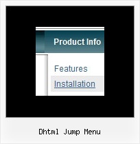 Dhtml Jump Menu Css Sliding Menu
