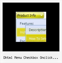 Dhtml Menu Checkbox Onclick Emergente Pull Down Menu Scripts